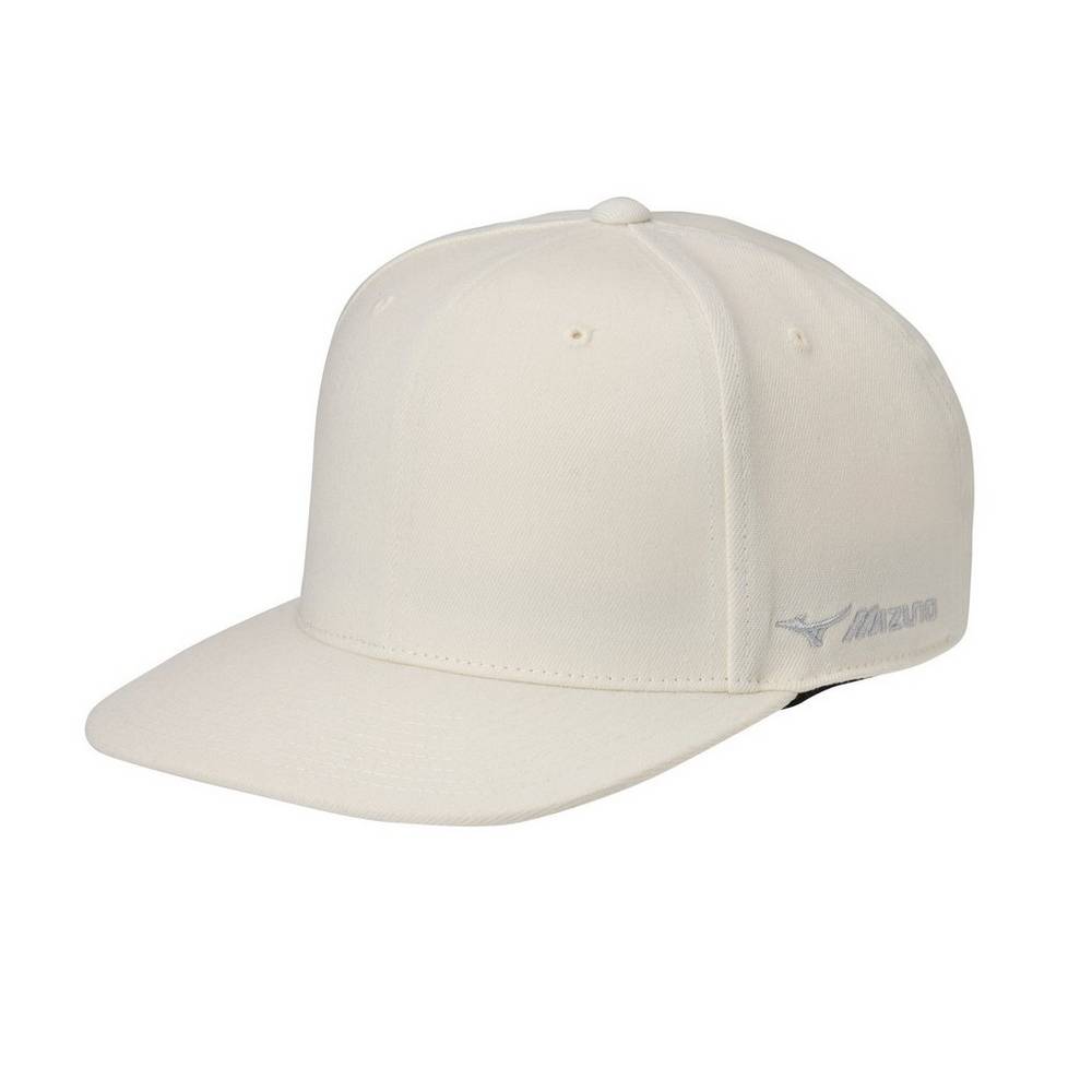 Damske Čiapky Mizuno Team Snapback Biele Vypredaj UVMW63978